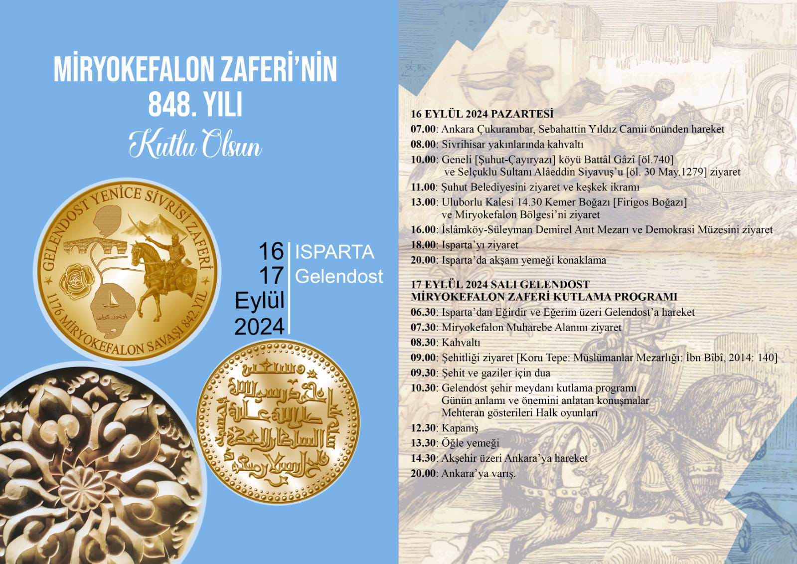 Miryokefalon Zaferinin 848. Yıldönümü Kutlandı! 