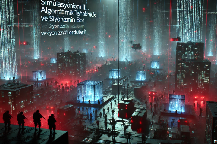 Simülasyonu Hacklemek III: Algoritmik Tahakküm ve Siyonizmin Bot Orduları