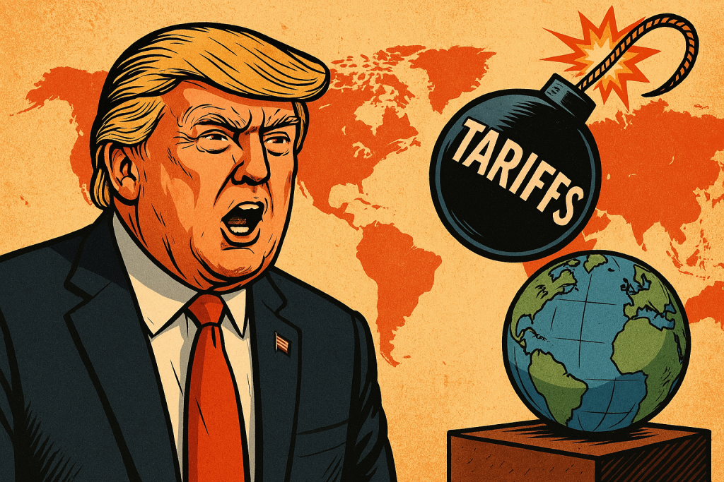 Trump’tan Küresel Ticaret Arenasına Bomba Gibi Düşen Vergiler