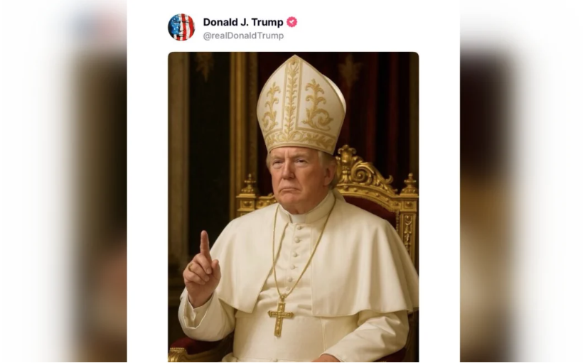 Trump’tan Yapay Zekâlı Papa Görseli: Katolik Dünyasında Tepki Yağmuru