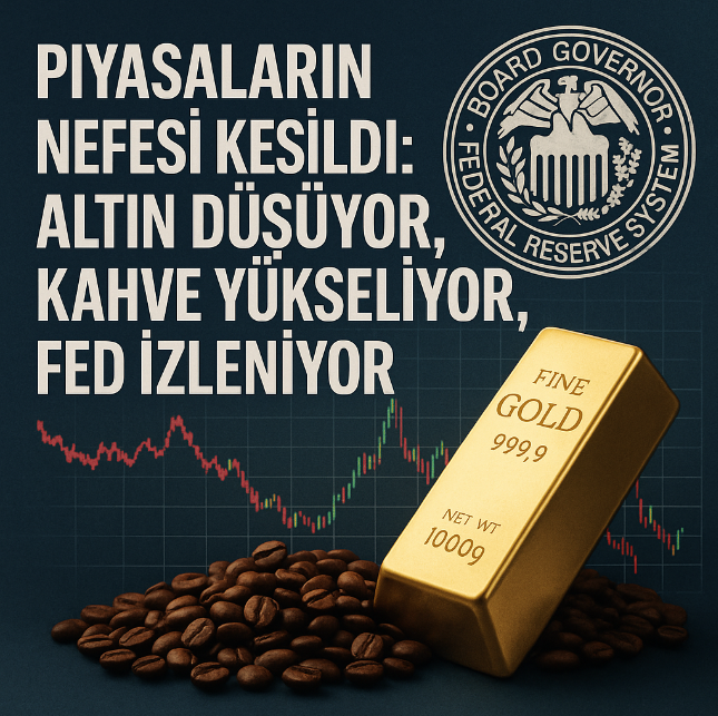 Altın Düşüyor, Fed İzleniyor: Küresel Piyasalarda Yeni Dönem Başladı mı?