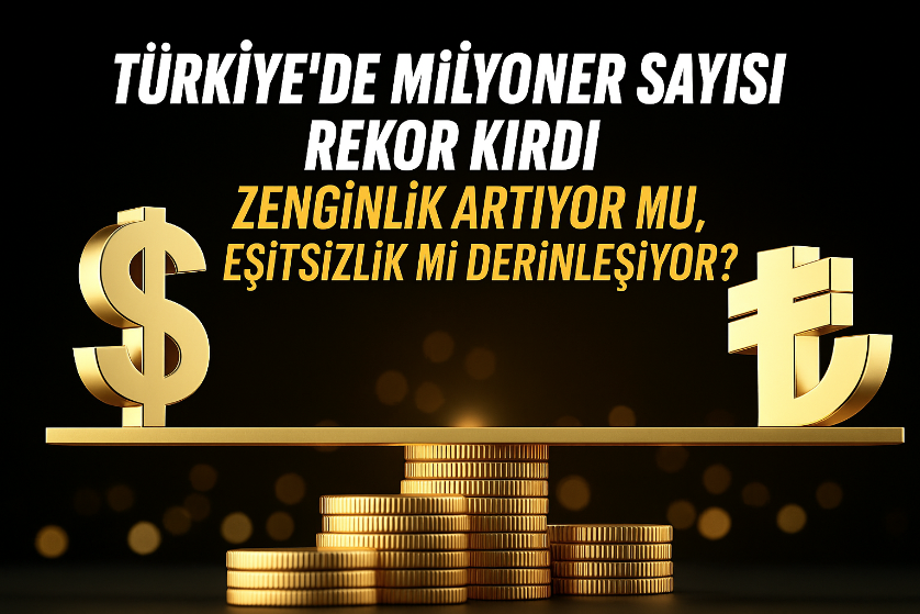Türkiye’de Milyoner Sayısı Rekor Kırdı: Zenginlik Artıyor mu, Eşitsizlik mi Derinleşiyor?