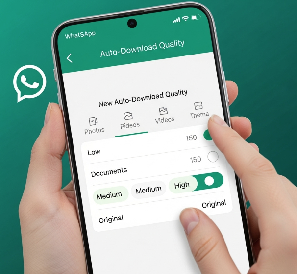 WhatsApp’ta Artık Fotoğraf ve Video Kalitesini Seçebileceksiniz