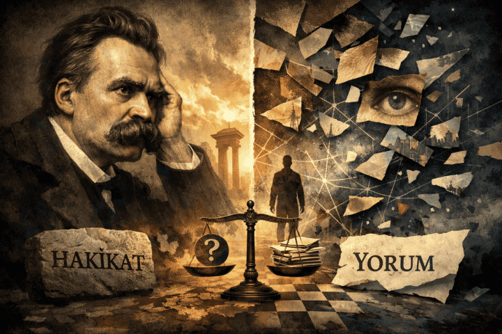 Nietzsche resmi “Olgular Yoktur” Ne Demektir?