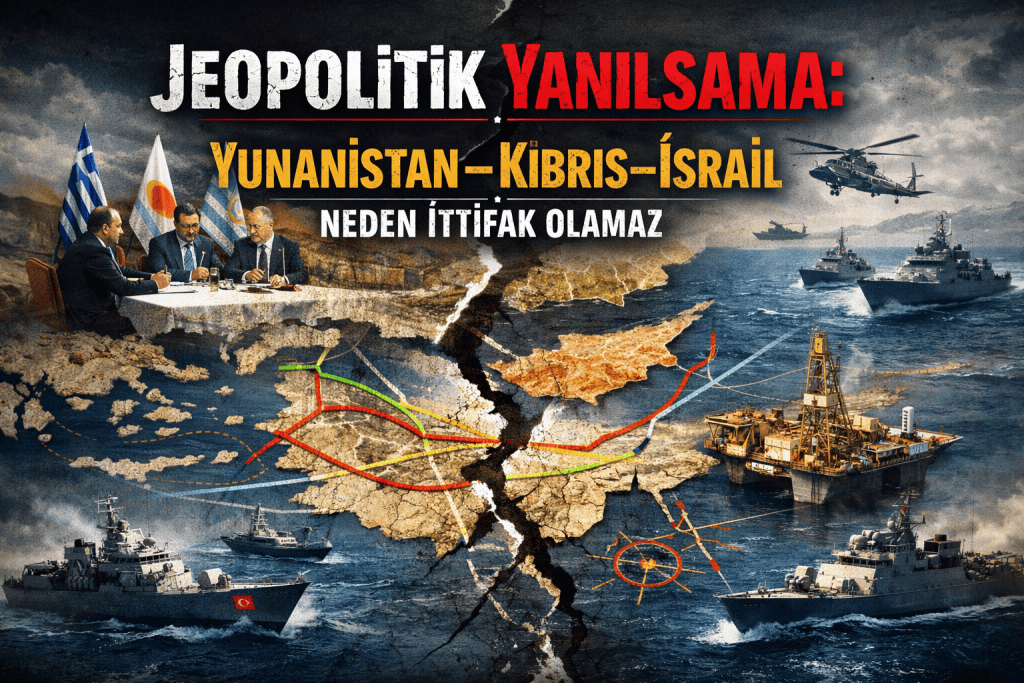 Jeopolitik Yanılsama: Yunanistan–Kıbrıs–İsrail Neden İttifak Olamaz Eski Düzen