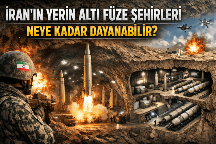 İran'ın Yerin Altı Füze Şehirleri Neye Kadar Dayanabilir?