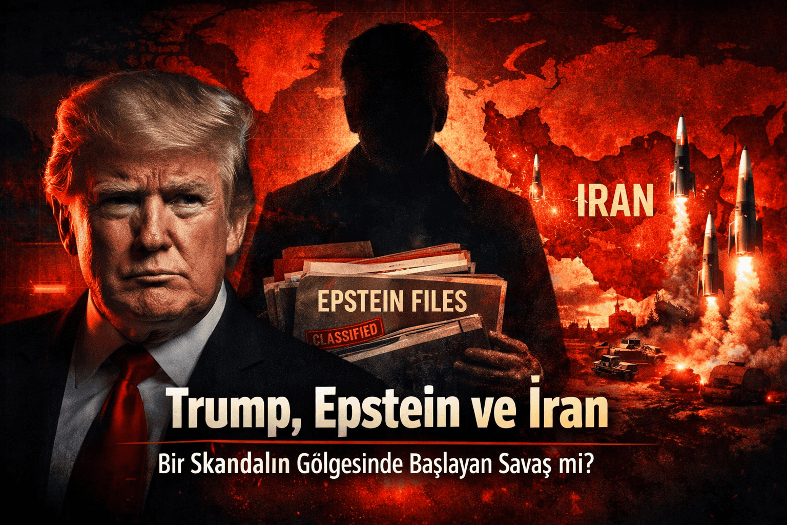 Trump, Epstein ve İran: Bir Skandalın Gölgesinde Başlayan Savaş mı? Epstein