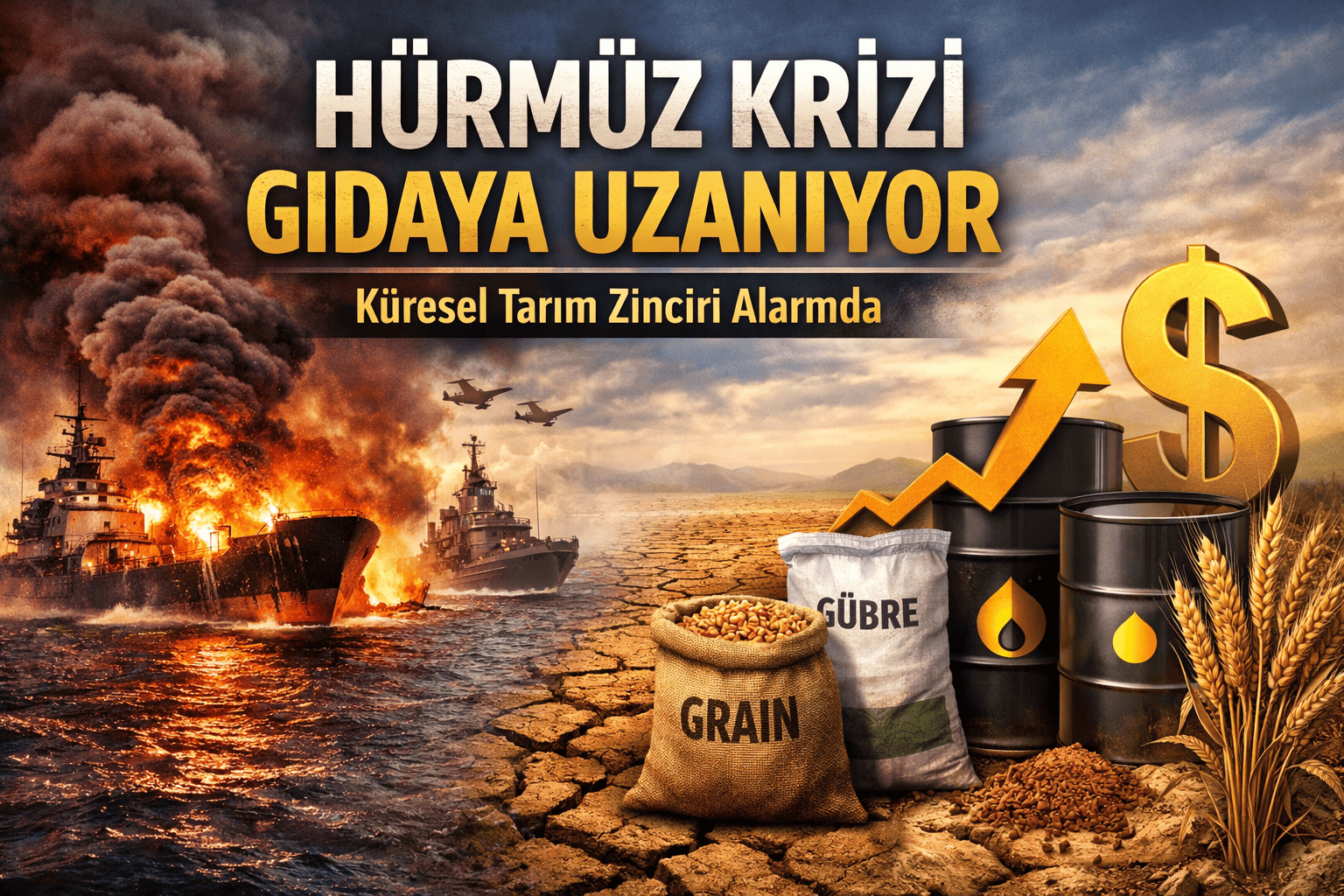 Hürmüz Krizi Gıdaya Uzanıyor: Küresel Tarım Zinciri Alarmda Hürmüz