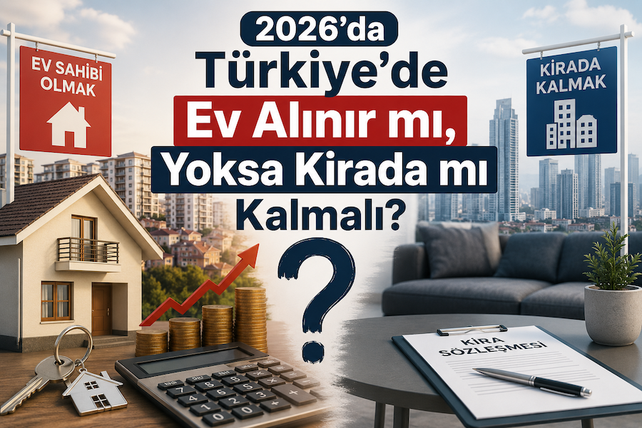 2026’da Türkiye’de Ev Alınır mı, Yoksa Kirada mı Kalmalı?