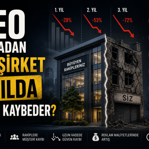 SEO Olmadan Bir Şirket 3 Yılda Neler Kaybeder?