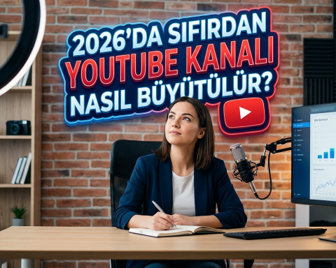 2026'da Sıfırdan YouTube Kanalı Nasıl Büyütülür?